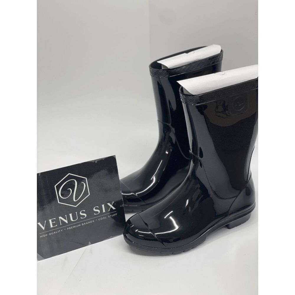 Ugg Kid's Raana Rain Boots - Black 2M Big Kids